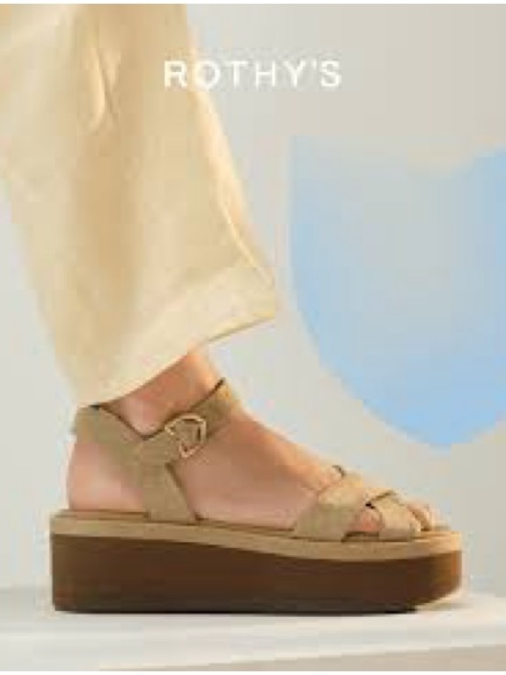 NWT Rothy’s The Criss Cross Wedge
